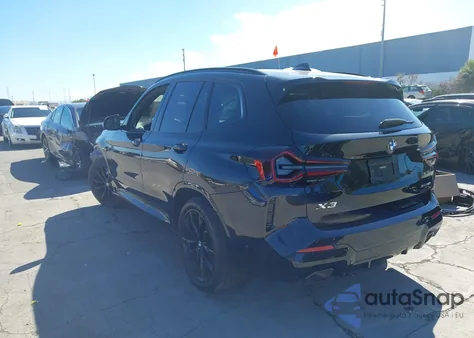 2023 BMW X3 xDrive30I from USA, damaged, VIN 5UX53DP04P9T20968